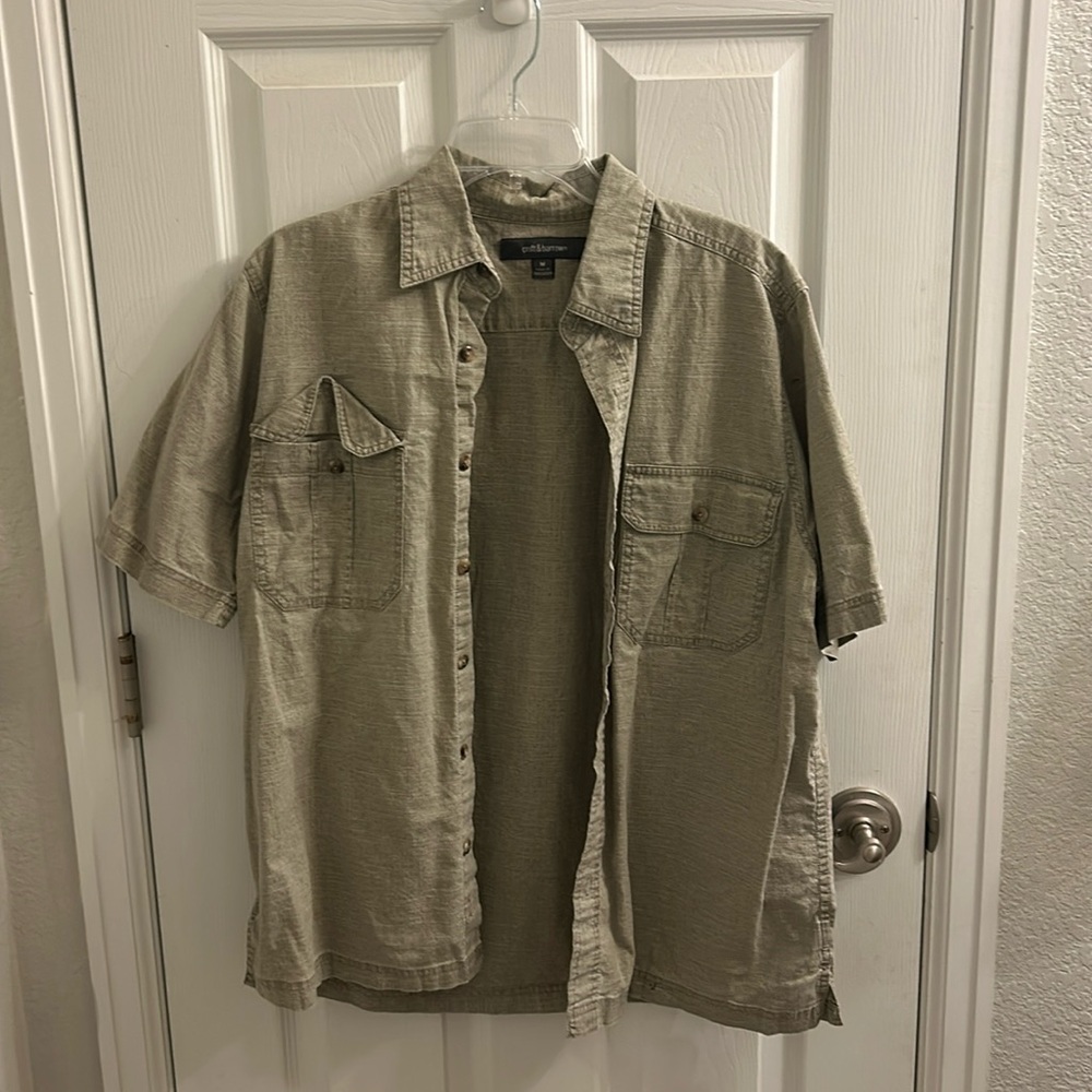 Croft and Barrow short sleeve button down